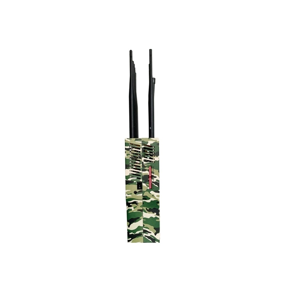 Brouilleur militaire pour téléphonie mobile 5G/4G/3G/2G, WIFI2,4G/5 GHz, GPSL1/L2/L5