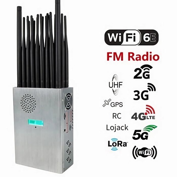 Brouilleur de fréquence pleine bande pour WIFI 6E et Radio FM