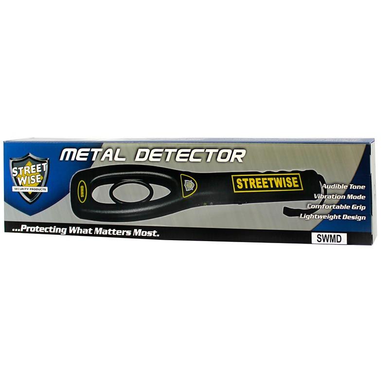 Metal Detector dispose d'une alarme sonore et vibrante